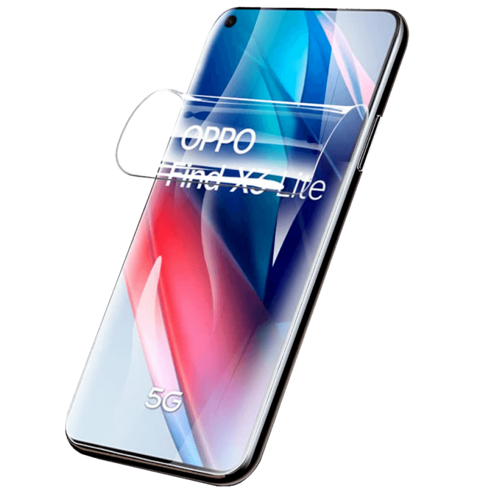 Nvskvd Pellicola Protettiva In Idrogel Per Oppo Find X3 Lite, 3 Pezzi Trasparente HD Morbida TPU Pellicola Protettiva Per Display ID Impronte - Foto 9