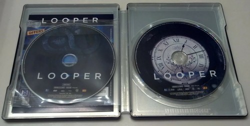 *READ* Looper Lenticular Magnet STEELBOOK (Blu-ray, France Import) SEALED OOP - Picture 8 of 9