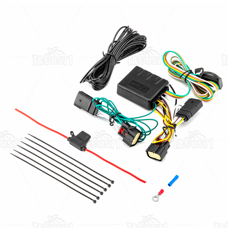 Trailer Hitch Receiver W/ Wiring Harness For Jeep Wrangler JL 18 19 20 21 22 23 eBay