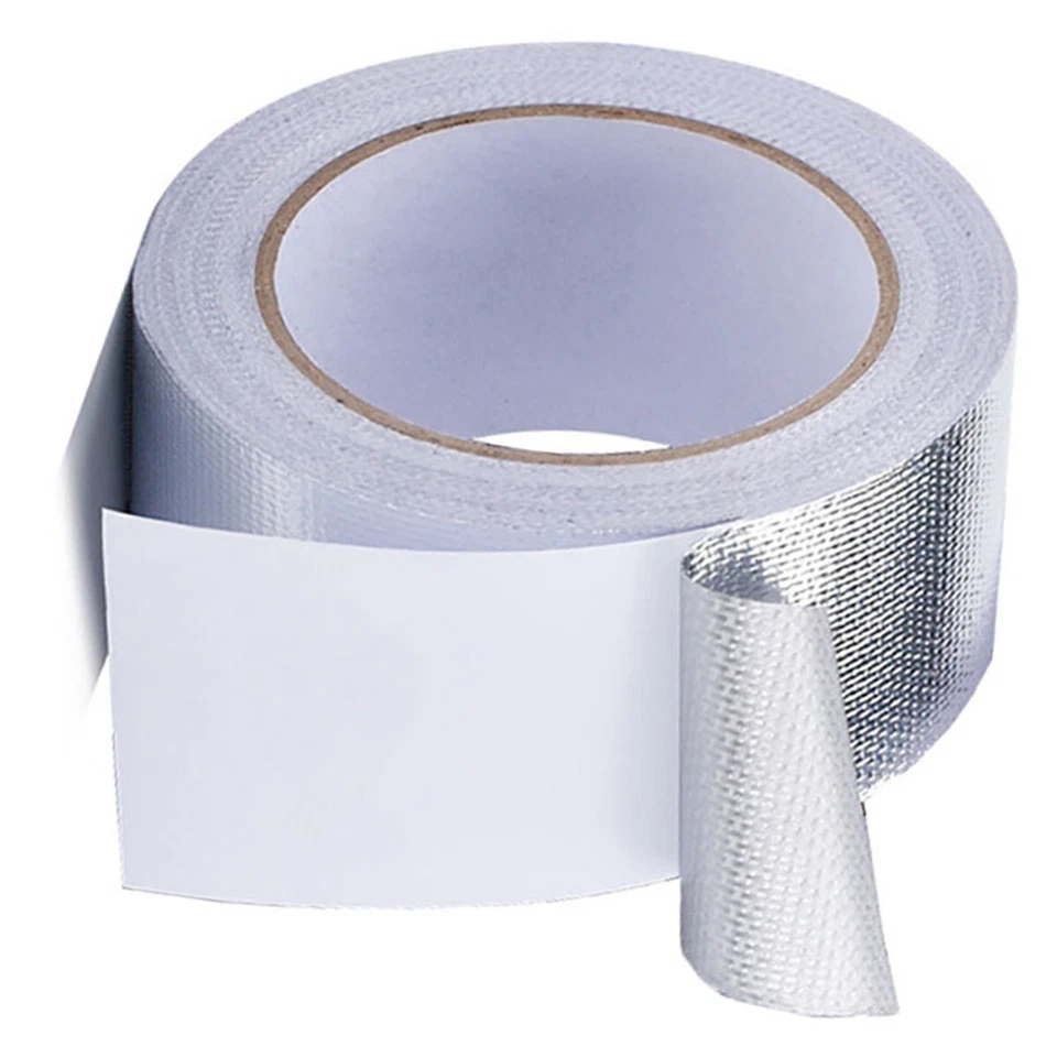 Cinta de aislamiento térmico de tubo de escape de automóvil de 5Mx5CM cinta térmica radiación Foto 3 de 4