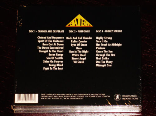 Chateaux Spirit Of The Chateaux - Chained, Firepower, Highly Strung 3 CD Set NEW - Picture 2 of 2