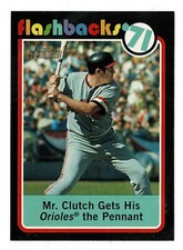 2020 Topps Heritage Brooks Robinson Orioles 1971 Flashbacks - Mr. Clutch #BF15