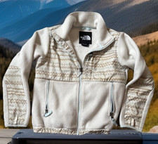 North Face Youth Junior Small Fleece White Inner Jacket