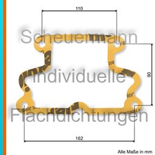 Dichtung Kupplungsglocke für Opel Rekord, Commodore, Kapitän, Manta, Kadett