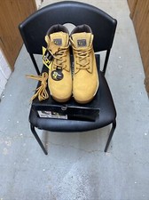 Grafters mens steel toe safety work boots size 12