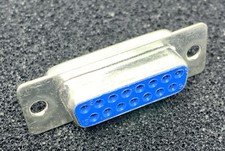 15 Pin D-Sub Female Connector Plug Solder Bucket Type Uk Seller FREE P+P