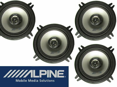 passend für BMW 7er E32 86 -94 Alpine 2 Wege Lautsprecher vorne und hinten 400 W