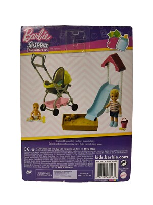 Barbie Stroller With Car Seat Barbie Skipper Babysitters Inc PINK