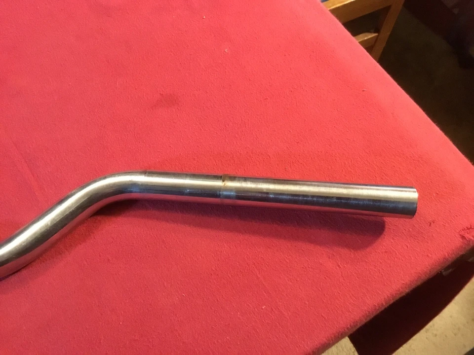 Guidões 1974 YAMAHA TY80 7/8" estoque sem barra transversal - Imagem 4 de 4