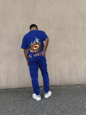 G WEST OVERSIZED NYC DONUT T-SHIRT - 4 COLORS
