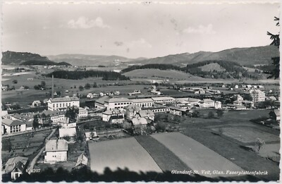 AK, Glandorf, Sankt Veit an der Glan, Faserplattenfabrik, Kärnten (S1397)