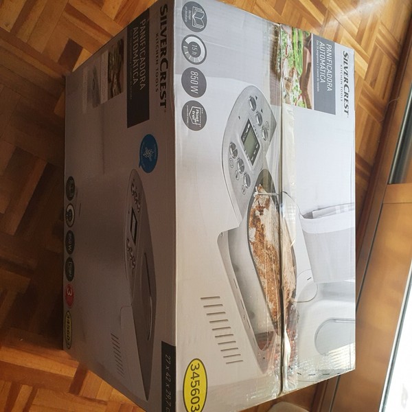 Panificadora Lidl Nueva. Máquina para hacer pan.