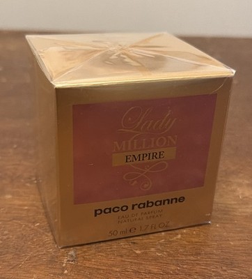 PACO RABANNE LADY MILLION EMPIRE EAU DE PARFUM SPRAY 50ML 1.7OZ NEW SEALED