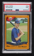 2002 Topps Draft Picks Joe Mauer #622 PSA 9 MINT HOF 1mj9