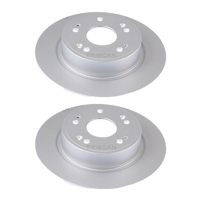 2 Bremsscheiben voll Ø 282 mm TRISCAN Bremsen-Expertise für HONDA HR-V