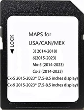 Latest Updated Navigation sd Card Compatible with CX3(2014-2023)... 
