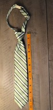 Boys Neck Tie - Green/Brown - 24mos-4T