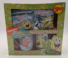 Nickelodeon Spongebob Squarepants Hot Cocoa Mug Set