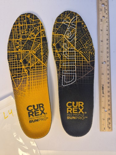 CURREX RUNPRO Dynamic Insoles Medium Profile L Size Comfort Support Running