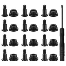 12 PCS Hard Drive Mounting Screws Shock Absorption Rubber Washer 3.5 Inch