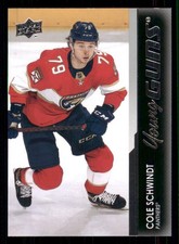 2021-22 Upper Deck #721 Cole Schwindt Young Guns RC