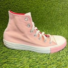 Converse Chuck Taylor All Star High Womens Size 6.5 Pink Athletic Shoes Sneakers