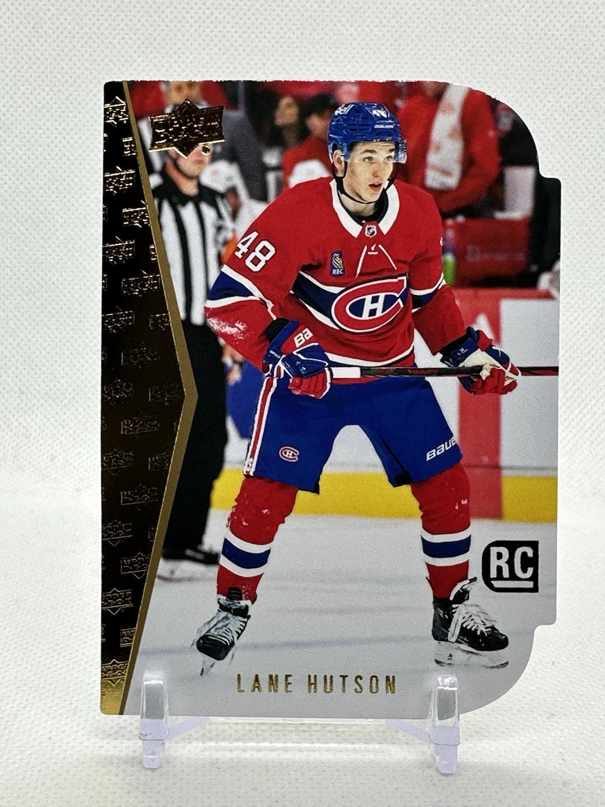 Lane Hutson 2024-25 Upper Deck Series 2 #RDT-14 Rookie Die