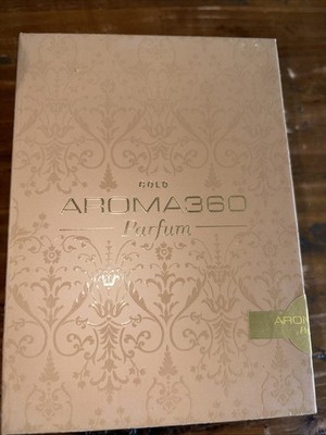 Aroma 360 Parfum Gold New In Box 