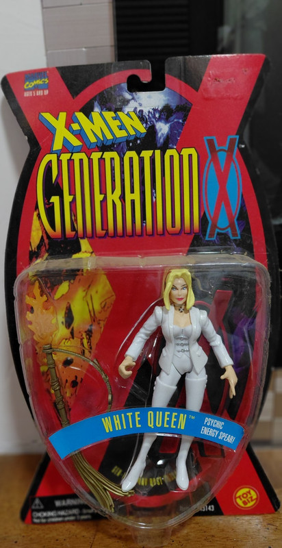Toy Biz X-Men Generation X White Queen Figure Boxed w/ Psychic Energy Spear