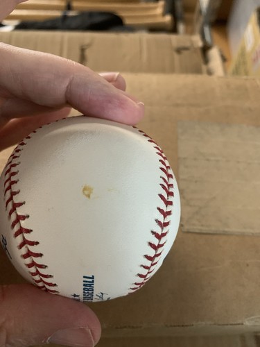 Alex Rios autographed ROMLB baseball MLB Blem A11 - Picture 4 of 4