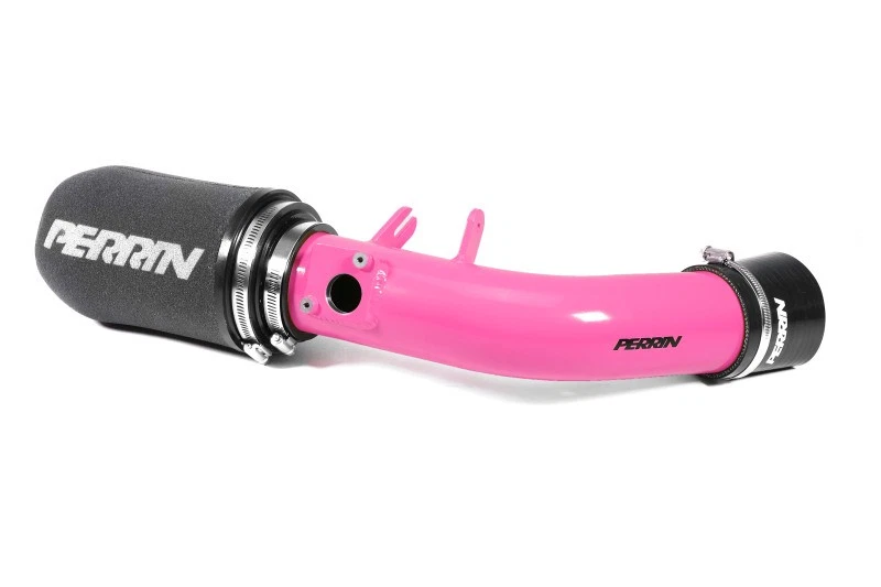Perrin For 08-14 WRX / 08-15 STI Cold Air Intake - Hyper Pink - Image 2 of 4
