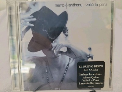 Marc Anthony-Valio La Pena Cd on Sony, 2004. Used In Vg+. Disco De Salsa.