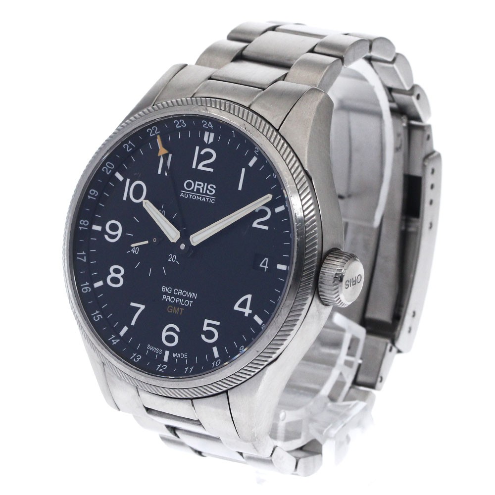 Oris 7710 Big Crown ProPilot GMT Automatic Men's Wristwatches Stainless steel