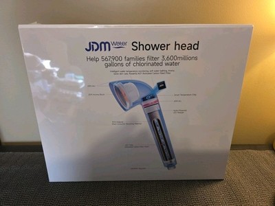 JDM Water, Shower Head, Aroma Block Skin Care, Powerful ACF Filter, New Sealed
