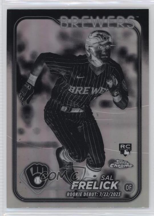 2024 Topps Chrome Update Rookie Debut Negative Refractor Sal Frelick #USC61 1u6