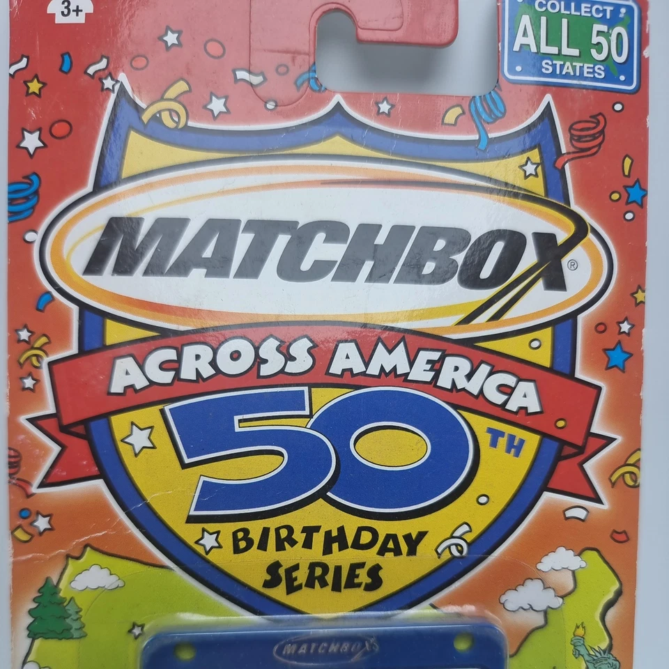 Caja de cerillas vintage Across America serie 50 cumpleaños 2001 Ohio Foto 3 de 4
