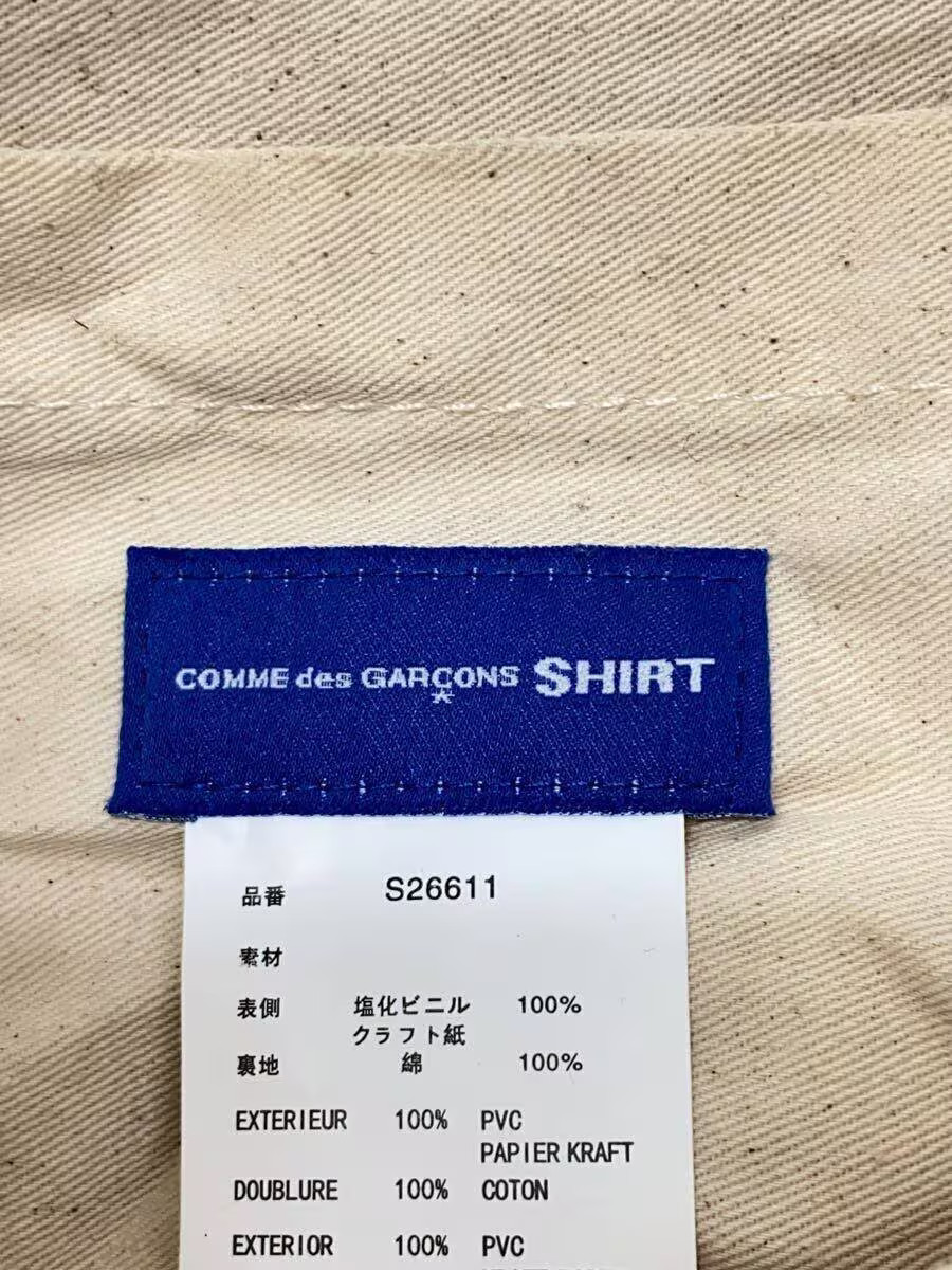 COMME des GARCONS SHIRT Tote Bag PVC BEG S26611 from Japan