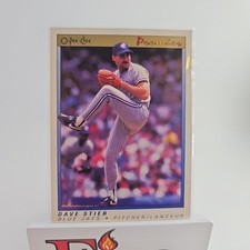 1991 O-Pee-Chee Premier - Dave Stieb #116 Toronto Blue Jays 