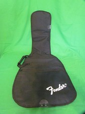 Genuine Fender Guitar Gig Bag Soft Padded Black 40 X 15 Shoulder Bag Excellent
