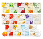 14 Pack Sheet Face Masks Skincare for All Skin Types, Hydrating Face Masks Suita