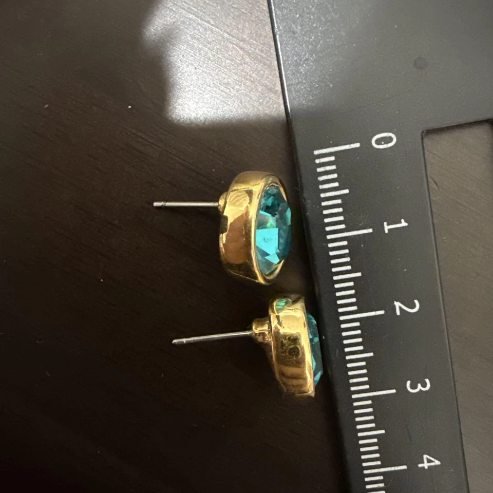 Pendientes Swarovski con Piedras de Colores Usados Foto 3 de 4