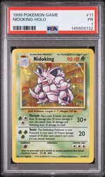 Nidoking 11/102 Base Set Holo Rare
