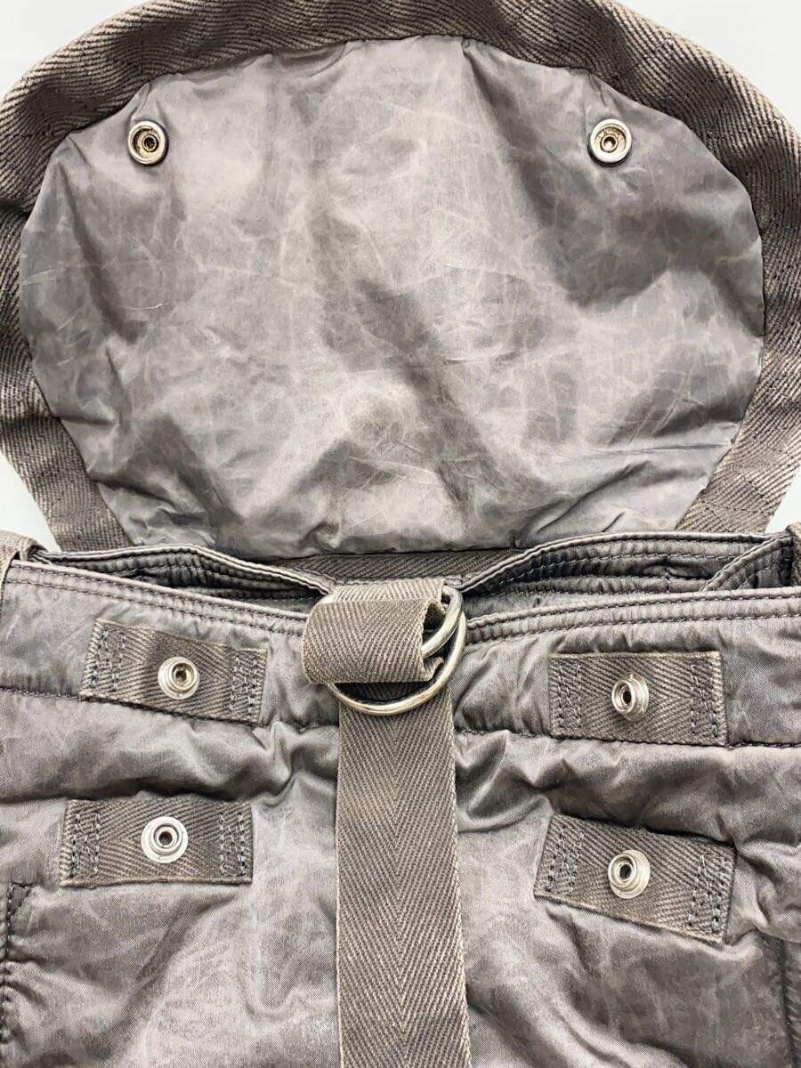 Yoshida shoulder bag LABEL OLDNEW NEWSPAPER -- Gray plain