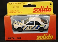 Solido Renault Fuego Rally N 5 Cibie 1:43 1308