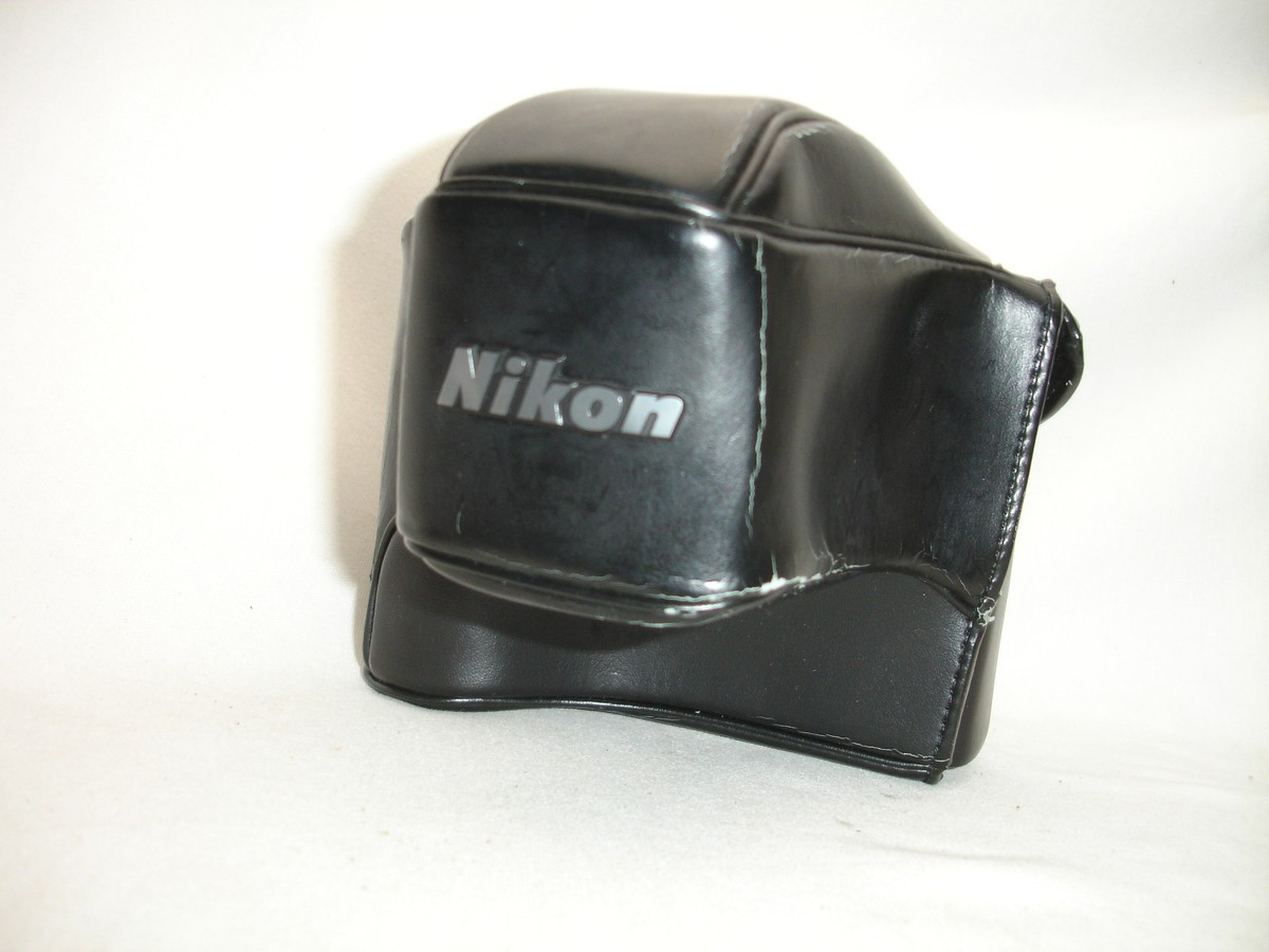 希少 Nikon FE・FE2・FM・FM2用 底ケース CF-27D Genuine Nikon Black Leather Ever Ready Case CF-27 for FE, FM, FE2, FM2