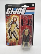 GI Joe Retro Collection Scarlett  Walmart Exclusive 3.75     New