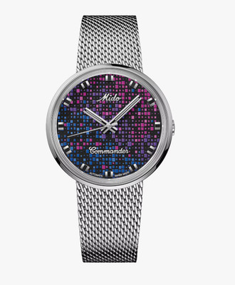 Mido Commander 1959 Multicolor Dial Women's Watch M84294N711