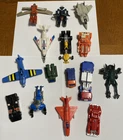 Lot of 15 Vintage 1980s Transformers Bandai Toy Action Figures
