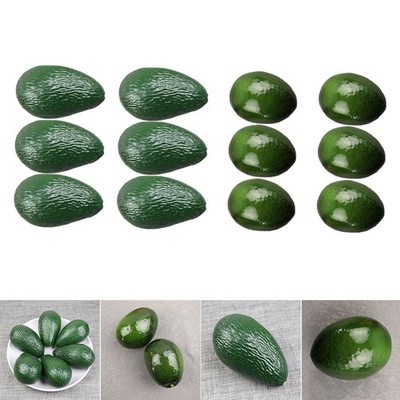 Simulation Plastik Avocado Dekorative Frucht Attrappe Realistisches Design