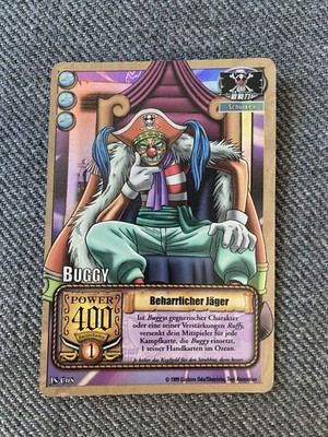 One Piece Buggy Piratenbande Karte Beharrlicher Jäger JS-C08 Holo TCG